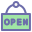Panneau ouvert icon