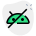 No access to android operating system with a cross sign icon