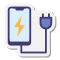 携帯充電器 icon