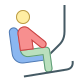 office l style 스키 리프트 icon