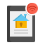 외부-가정-보안-개인정보 보호-플랫아이콘-플랫-플랫-아이콘 icon