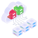 servidores de dados icon