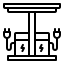 parken und aufladen icon