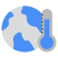 global warming icon