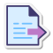 Envoyer un document icon
