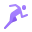 skeuomorphism style exercise icon