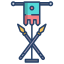Spear And Flag icon