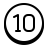 10-eingekreist-c icon