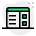 web mit inhalt links und menü links icon