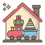 externe-play-station-stay-at-home-flaticons-lineal-color-flat-icons icon