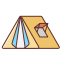 Tenda da campeggio icon