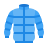 color style 패딩 재킷 icon