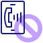 nessuna chiamata icon
