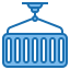 externer-container-versand-blau-andere-phat-plus icon