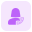 Businesswoman with a conference call or phone notification icon