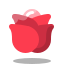 arcade style rose icon