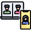 video conference icon