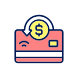 Cashback pixel perfect RGB color icon icon