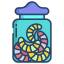 orange candy icon