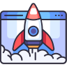 Rocket lancée icon