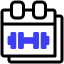 Exercise at Home Schedule icon