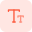 redimensionnement-externe-taille-de-police-dans-texte-document-application-texte-tritone-tal-revivo icon