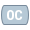 office s style opened captioning icon