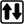 both way traffic icon