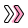 double chevron icon
