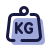 Poids (kg icon