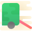 cute clipart style truck ramp icon
