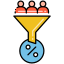 tasso di conversione icon
