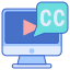 untertitel icon