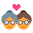 color style abuela lesbiana piel tipo 3 icon
