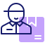 delivery man icon