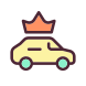 premium taxi service icon