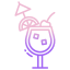 summer fruit drink icon