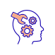 mental disorder fixing icon