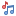 office xs style musical note icon