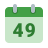 Календарная неделя 49 icon