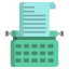 typewriter icon