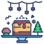크리스마스 케이크 icon
