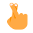 color style fingers crossed skin type 3 icon