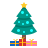 크리스마스 트리와 선물 icon