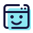 browser sorridente icon