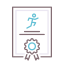 laufwettbewerb icon