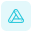 Externes-Warnschild-mit-dreieckiger-dreiseitiger-Verbindung-Verkehr-tritone-tal-revivo icon