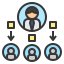 distribute icon
