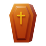 halloween coffin icon