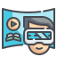 vr 고글 icon